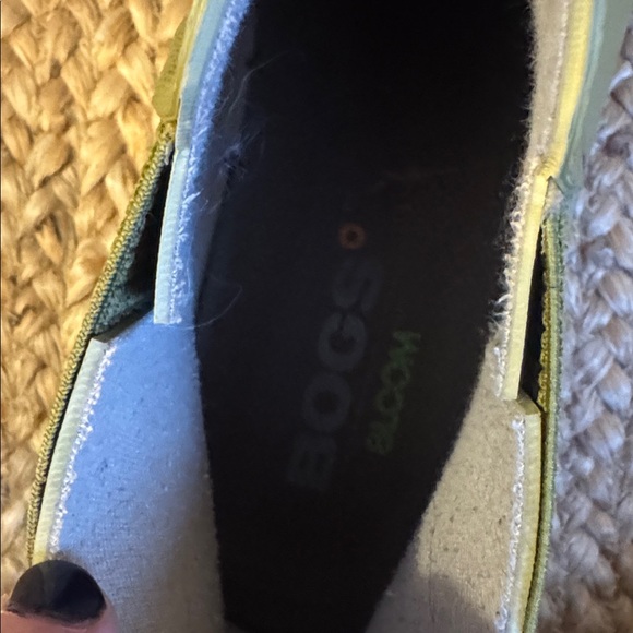 Bogs 11 Kicker Rain II Chelsea Green Grey Rain Boots - Picture 3 of 8